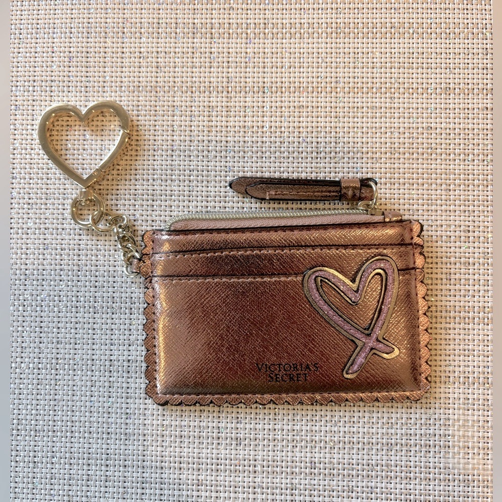 VICTORIA’S SECRET Keychain/Zip Card Wallet